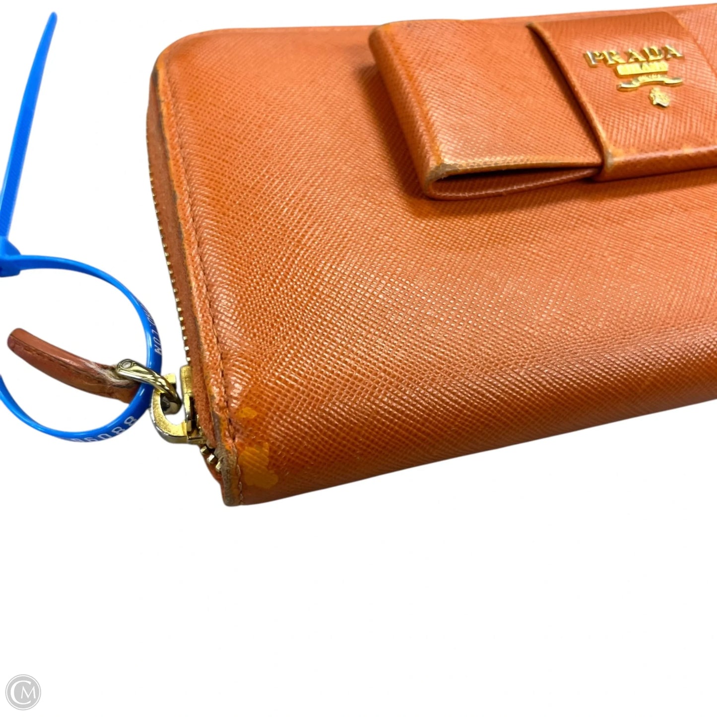 Wallet Luxury Designer By Prada, Size: Medium