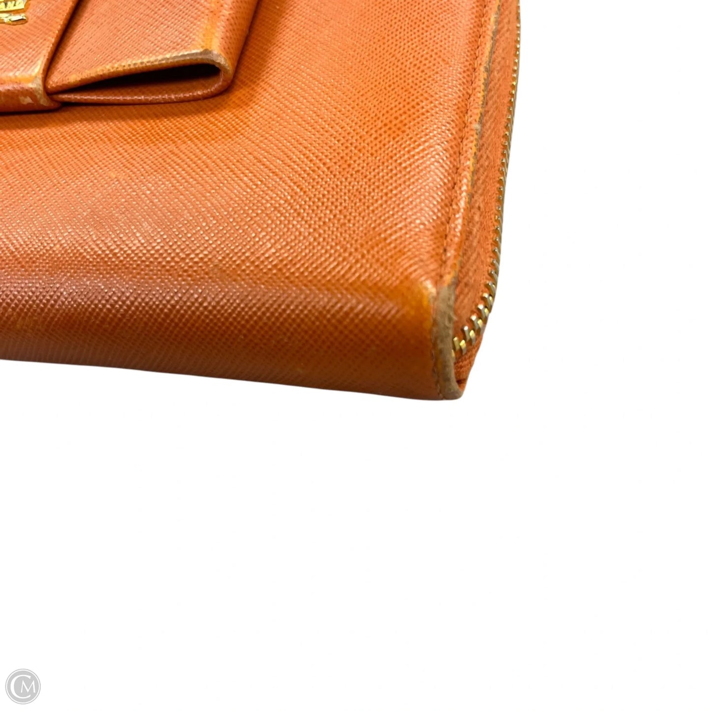 Wallet Luxury Designer By Prada, Size: Medium