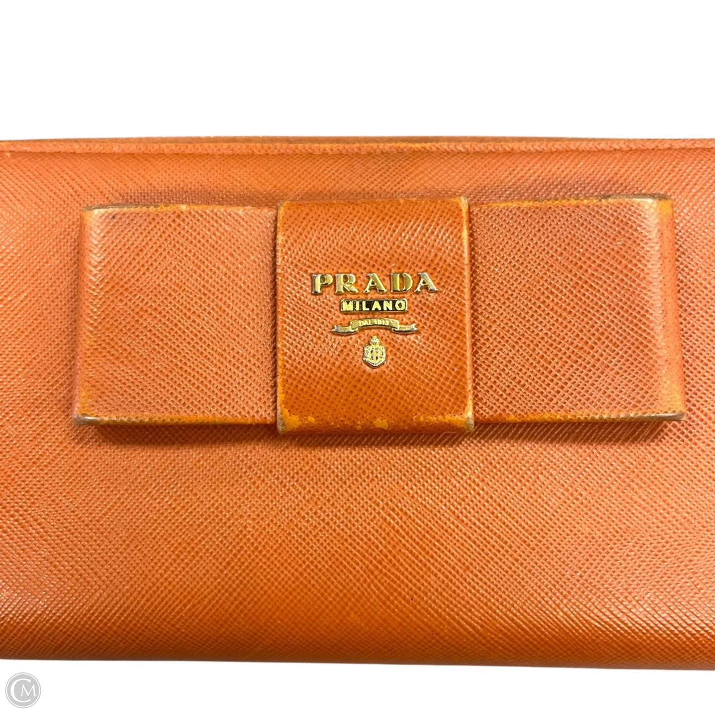 Wallet Luxury Designer By Prada, Size: Medium