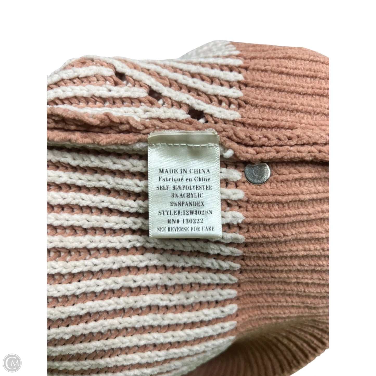 Sweater Cardigan By New In In Tan, Size: S