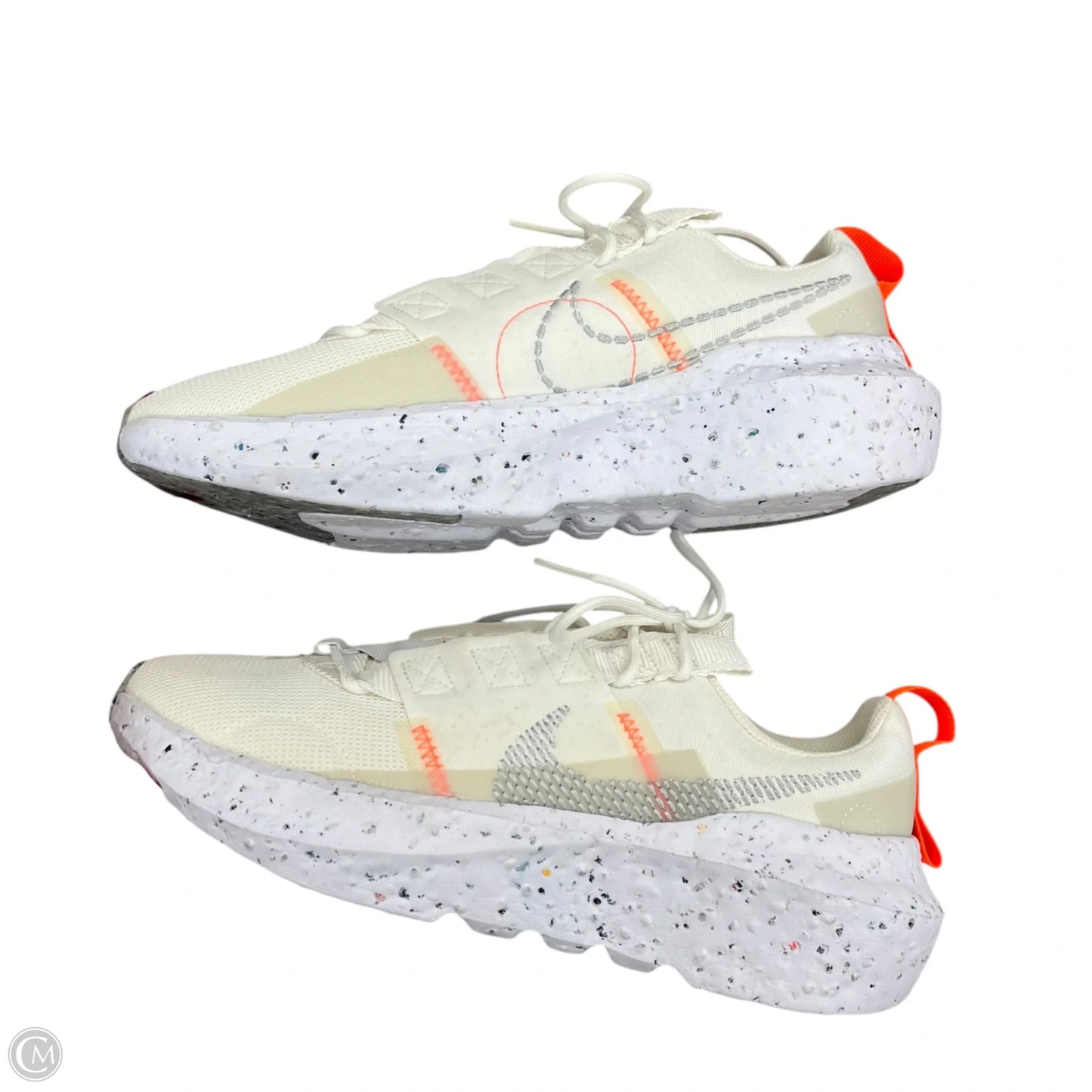 Shoes Athletic By Nike In Cream & Orange, Size: 8