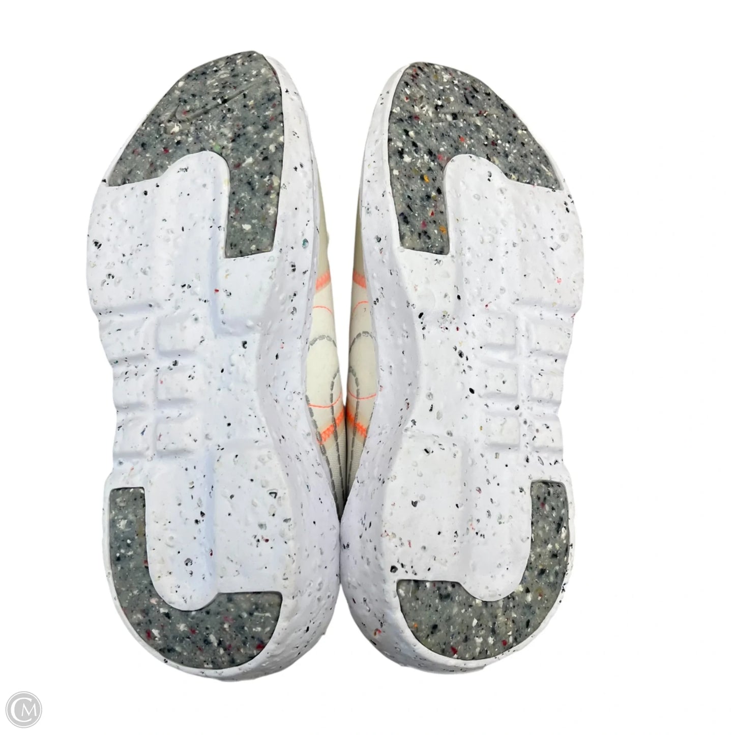 Shoes Athletic By Nike In Cream & Orange, Size: 8