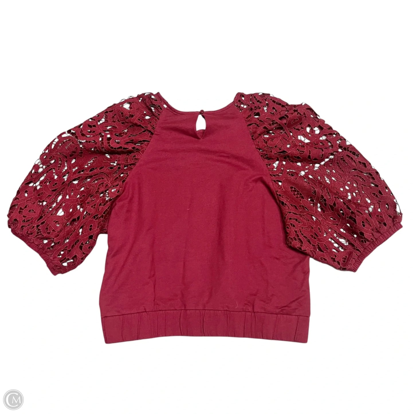 Top Short Sleeve By Dolan Left Coast In Red, Size: L