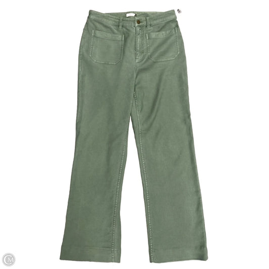 Pants Wide Leg By Faherty In Green, Size: 6