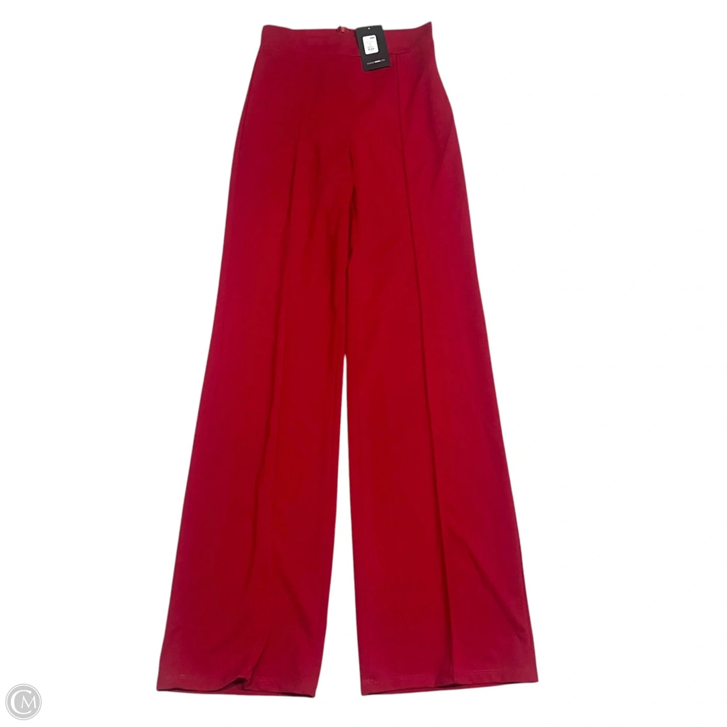 Pants Wide Leg By Fashion Nova In Red, Size: 12