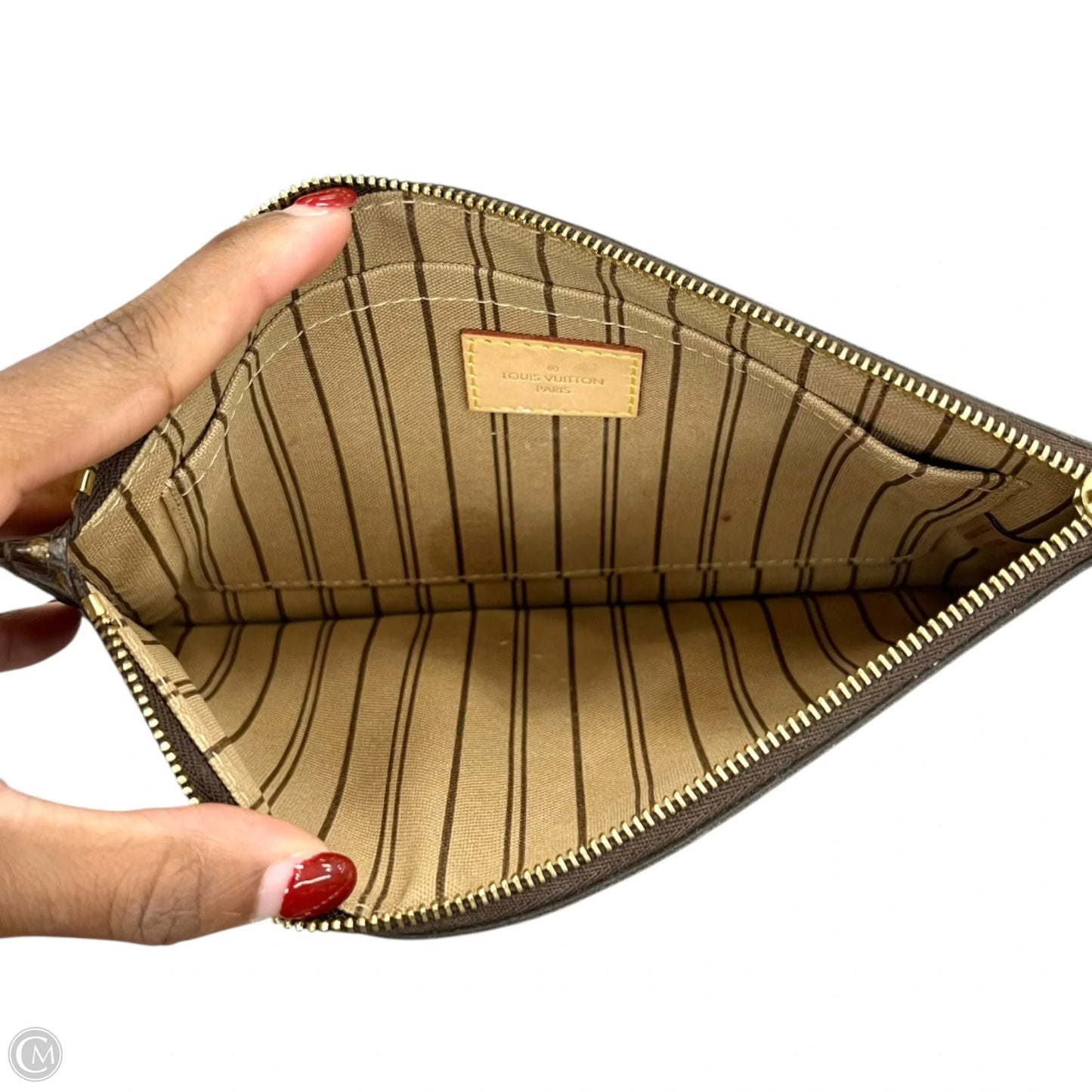 Wristlet Luxury Designer By Louis Vuitton, Size: Medium