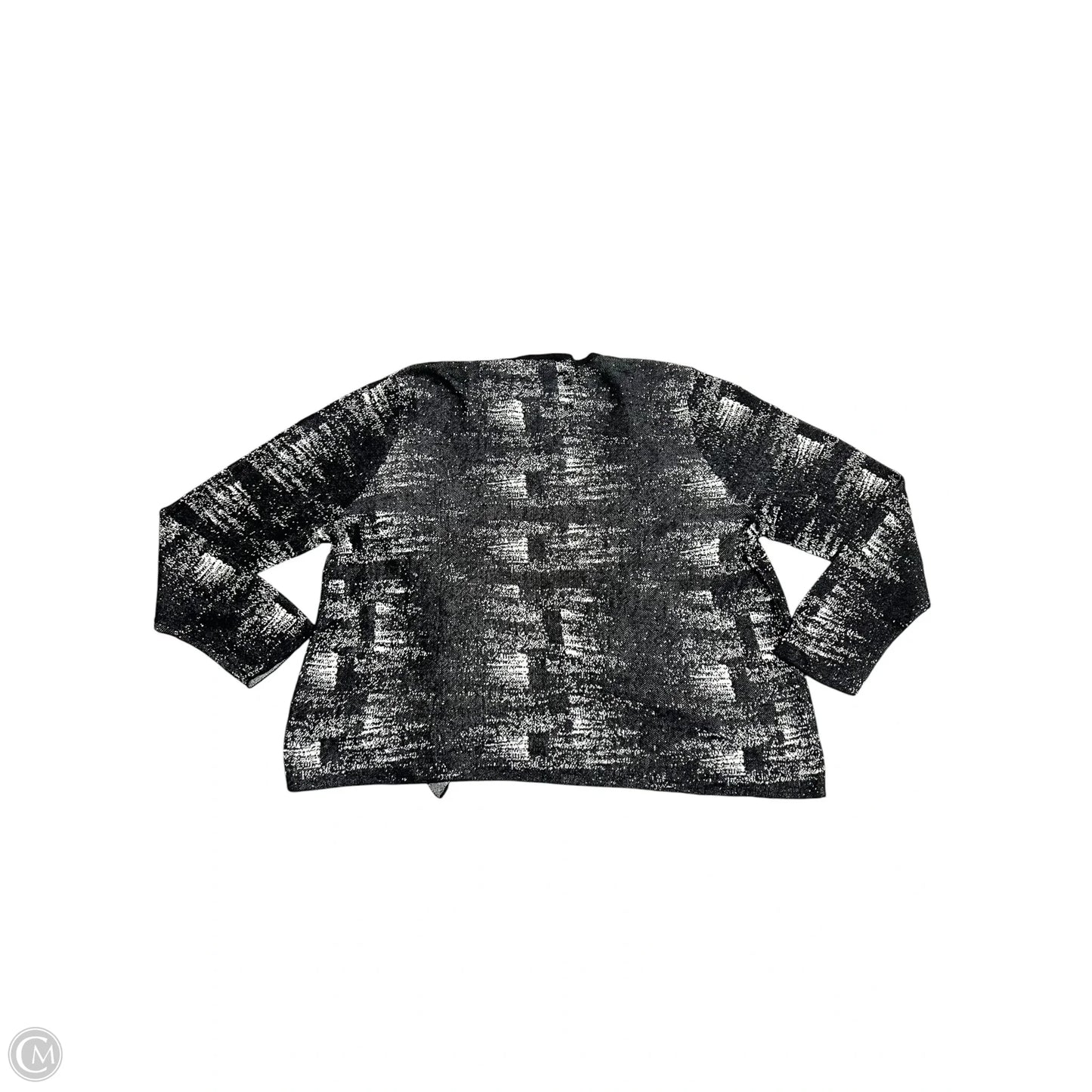 Sweater Cardigan By Eileen Fisher In Black, Size: Xl
