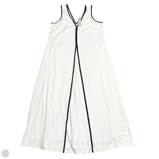 Dress Casual Maxi By Maeve In Black & Cream, Size: 1x