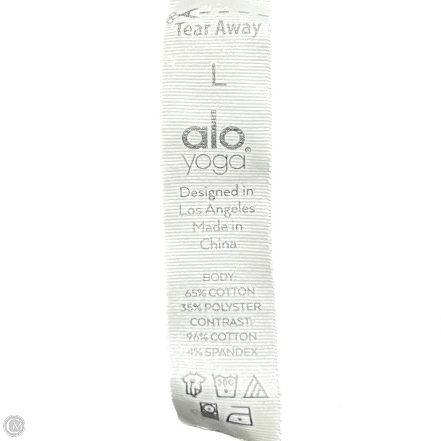 Sweatshirt Hoodie By Alo In Black, Size: L