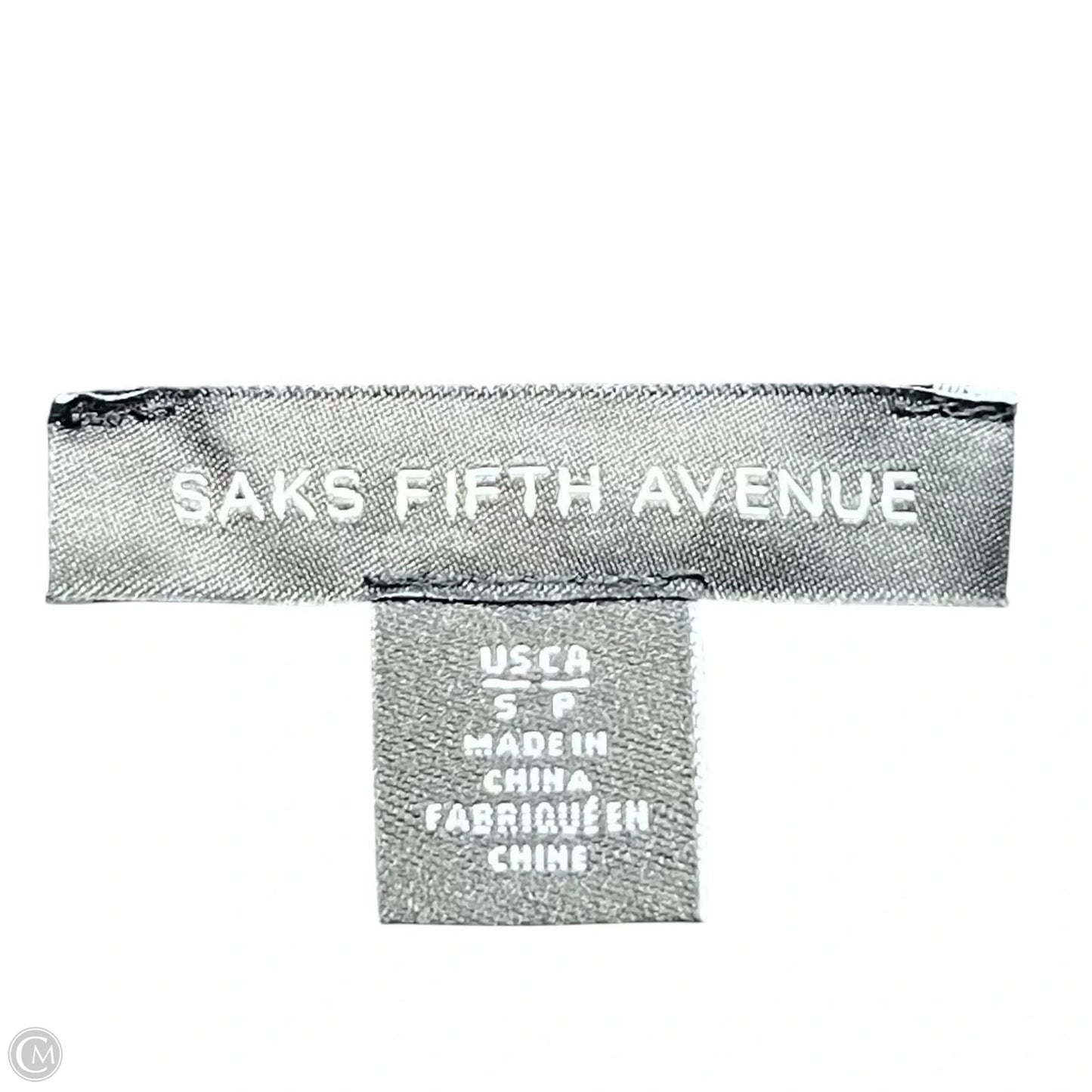 Sweater By Saks Fifth Avenue In Black, Size: S