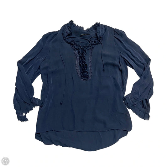 Top Long Sleeve By Kobi Halperin In Navy, Size: M