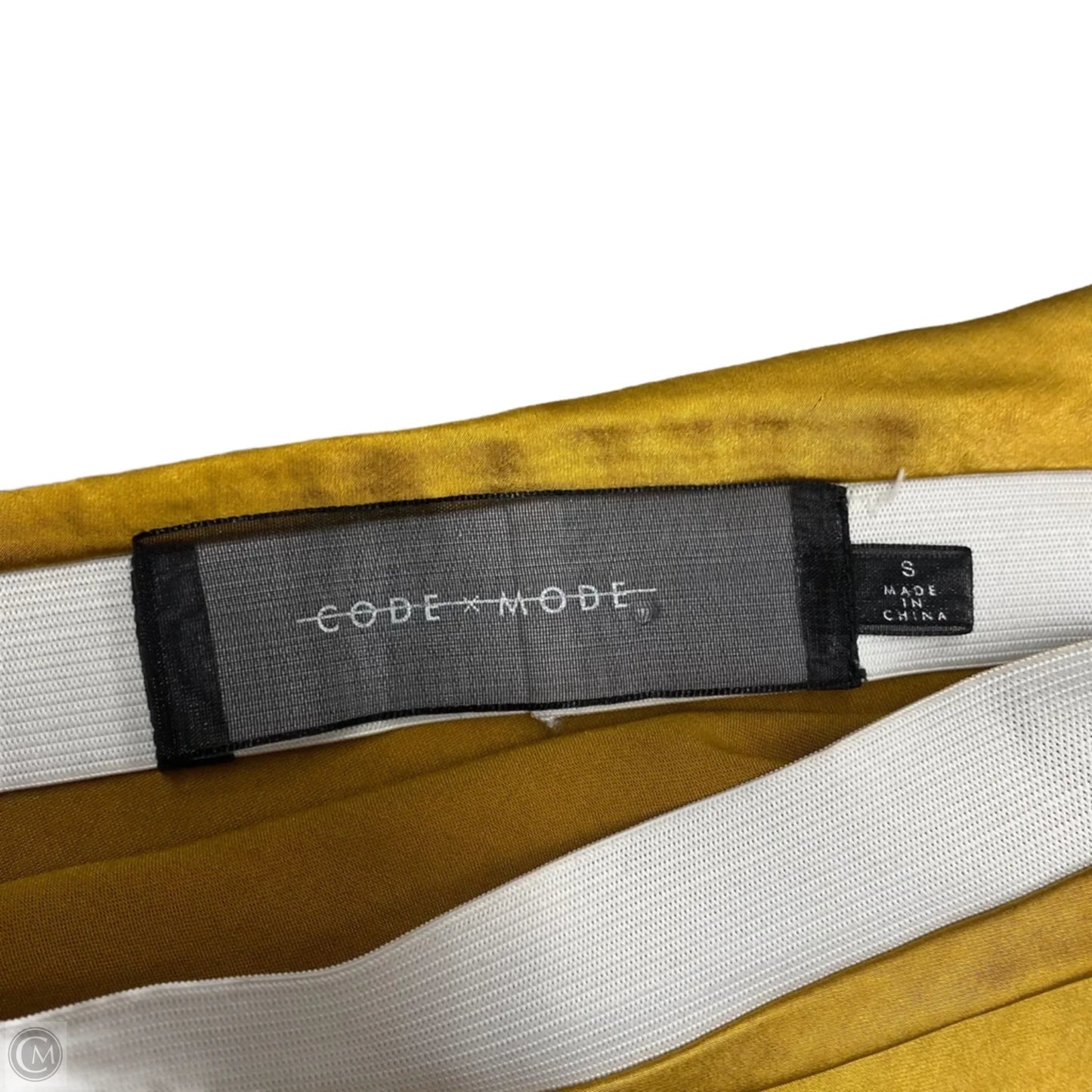 Skirt Midi By Code x Mode In Yellow, Size: S