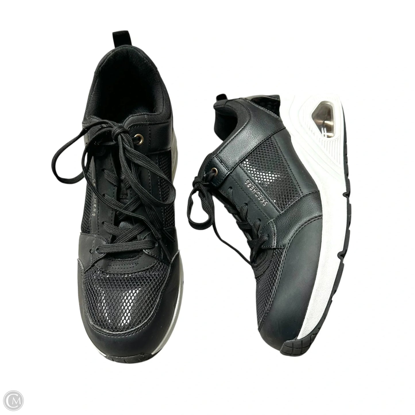 Shoes Athletic By Skechers In Black, Size: 10