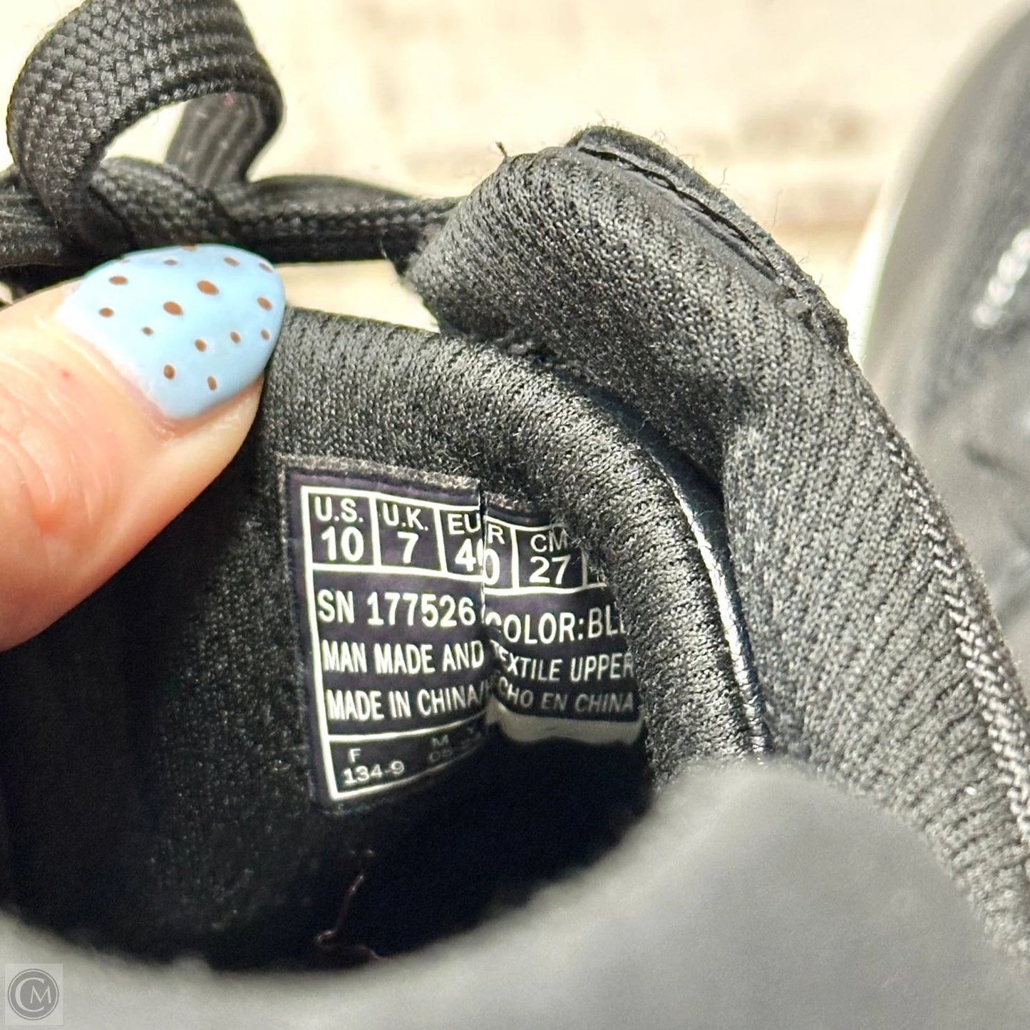 Shoes Athletic By Skechers In Black, Size: 10