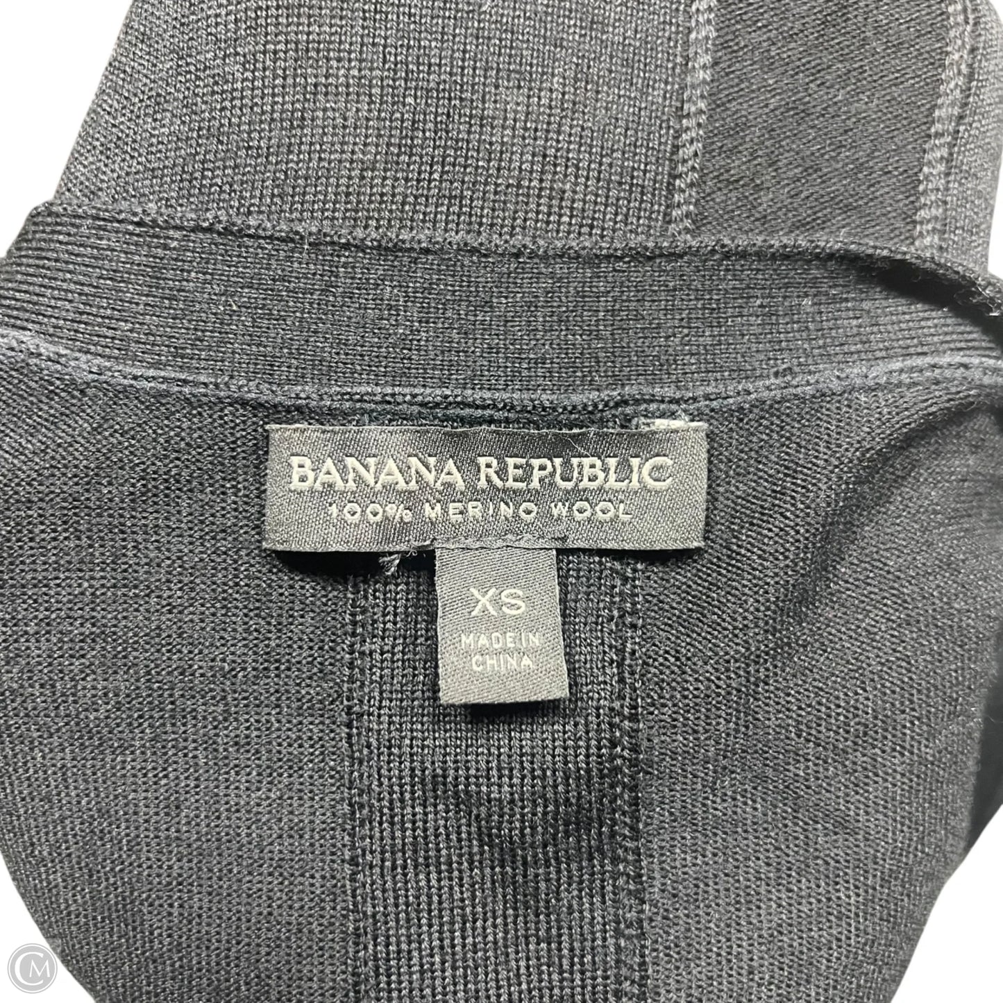 Sweater Cardigan By Banana Republic In Black, Size: Xs