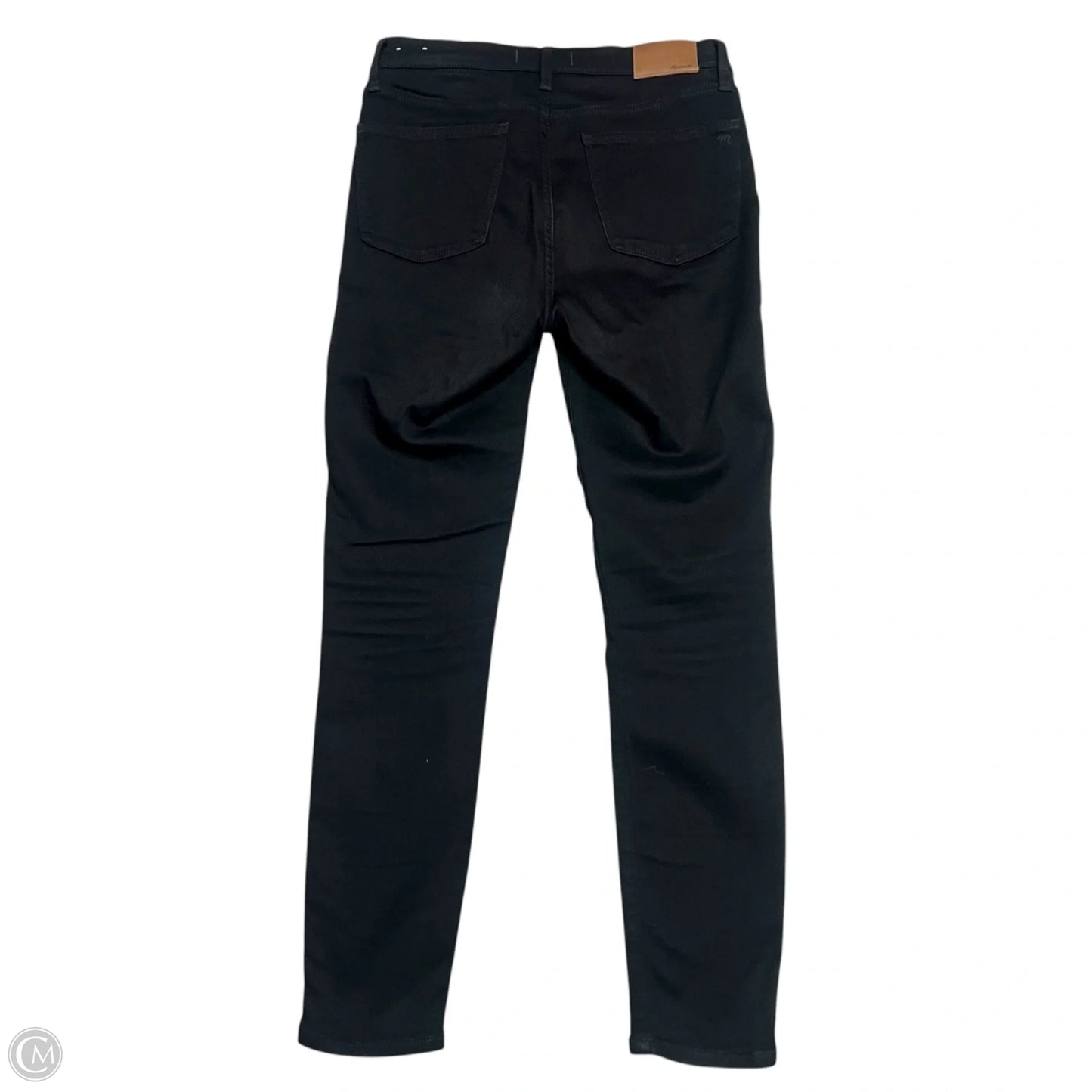 Jeans Straight By Madewell In Black Denim, Size: 6