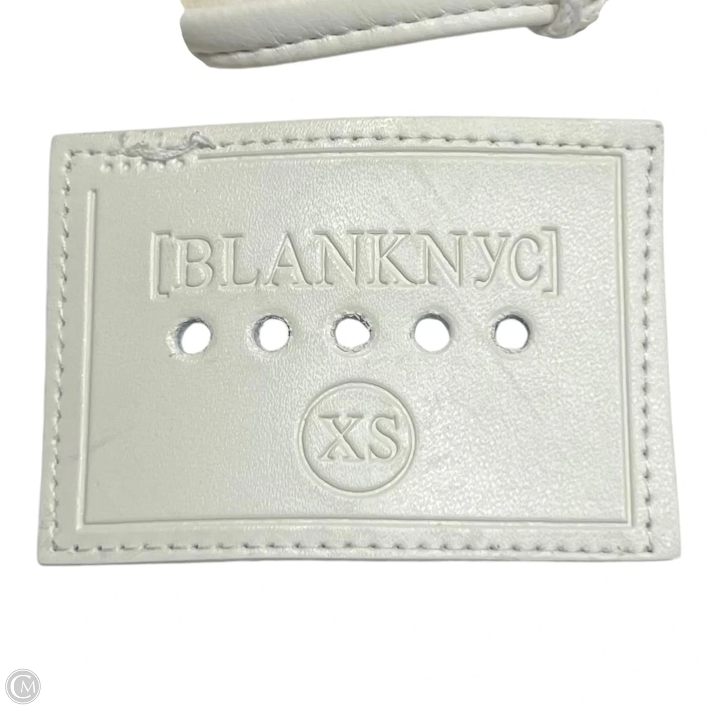 Jacket Moto By Blanknyc In Cream & Silver, Size: Xs