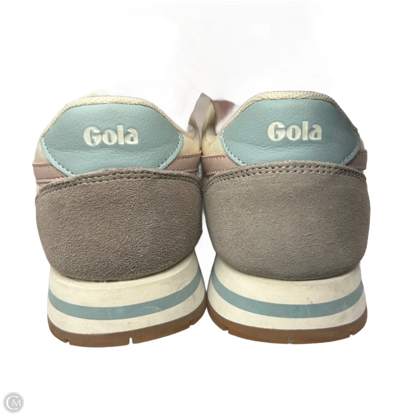 Shoes Sneakers By Gola In Cream & Grey, Size: 8