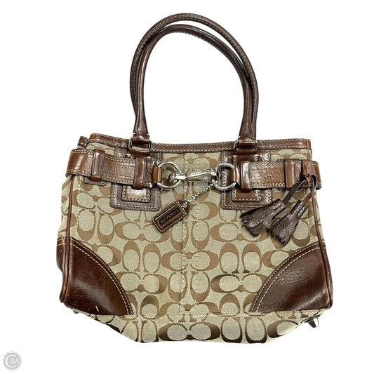 Handbag Designer By Coach, Size: Medium