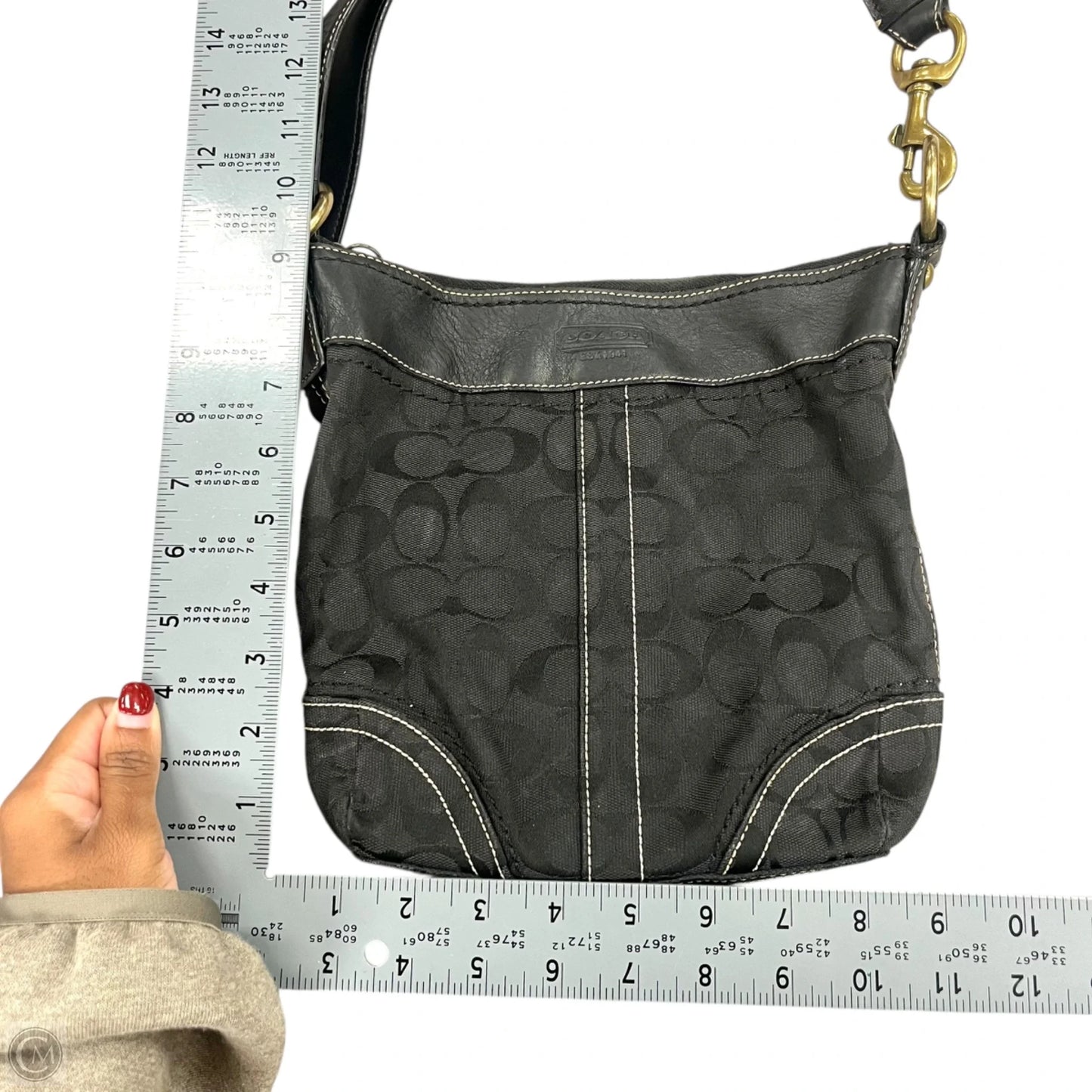 Crossbody Designer By Coach, Size: Medium