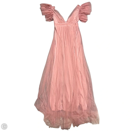 Dress Party Long By Selfie Leslie In Pink, Size: M