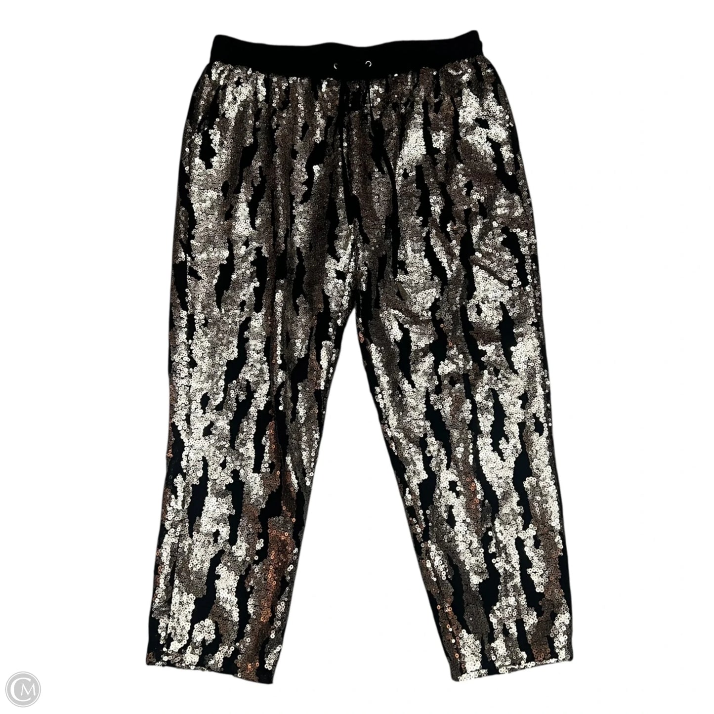 Pants Other By Hei Hei In Black & Gold, Size: M