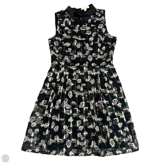 Dress Party Short By Erin Featherston In Black & Green, Size: M