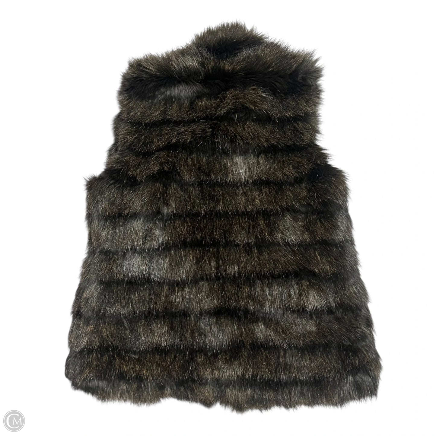 Vest Faux Fur & Sherpa By Michael By Michael Kors In Brown, Size: M