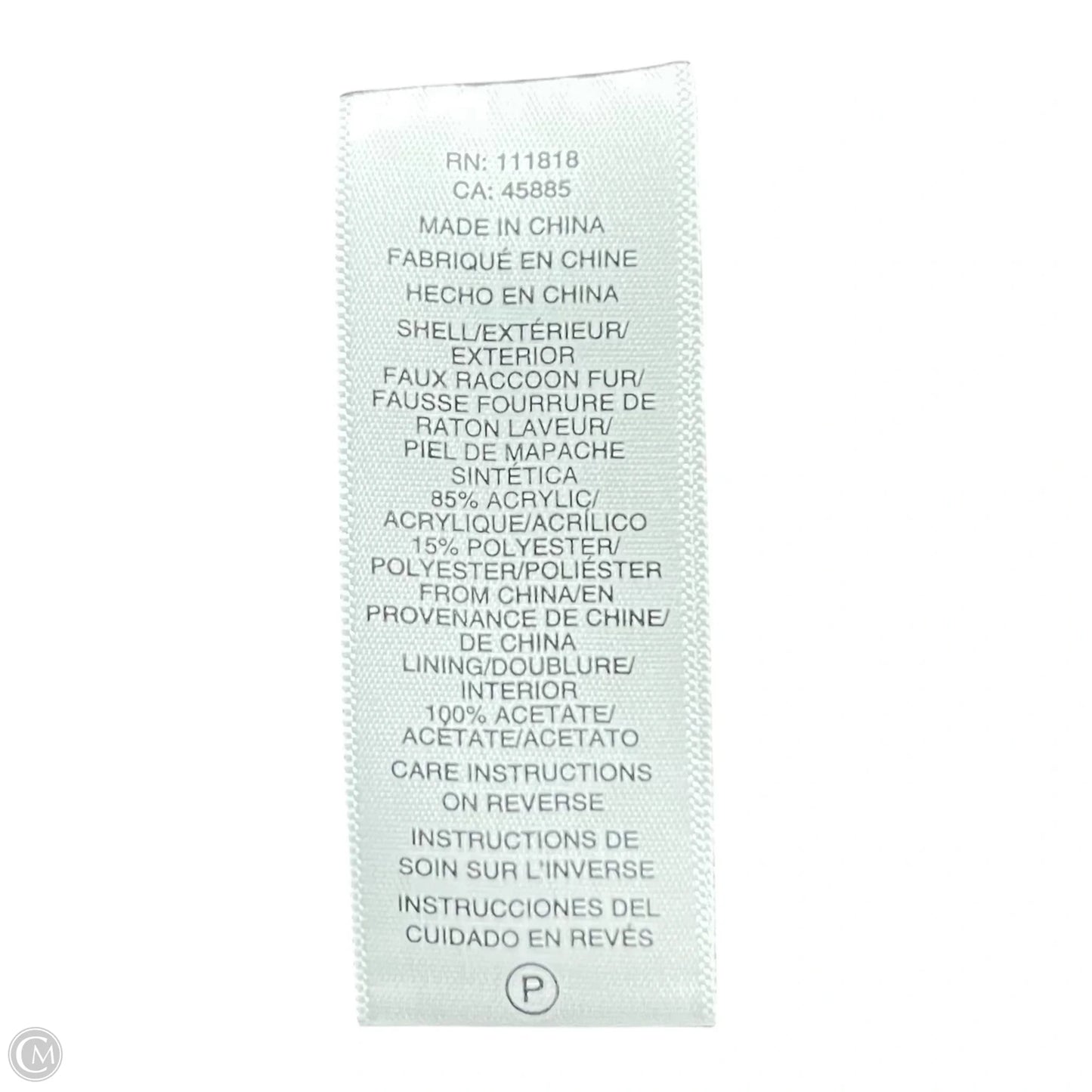 Vest Faux Fur & Sherpa By Michael By Michael Kors In Brown, Size: M