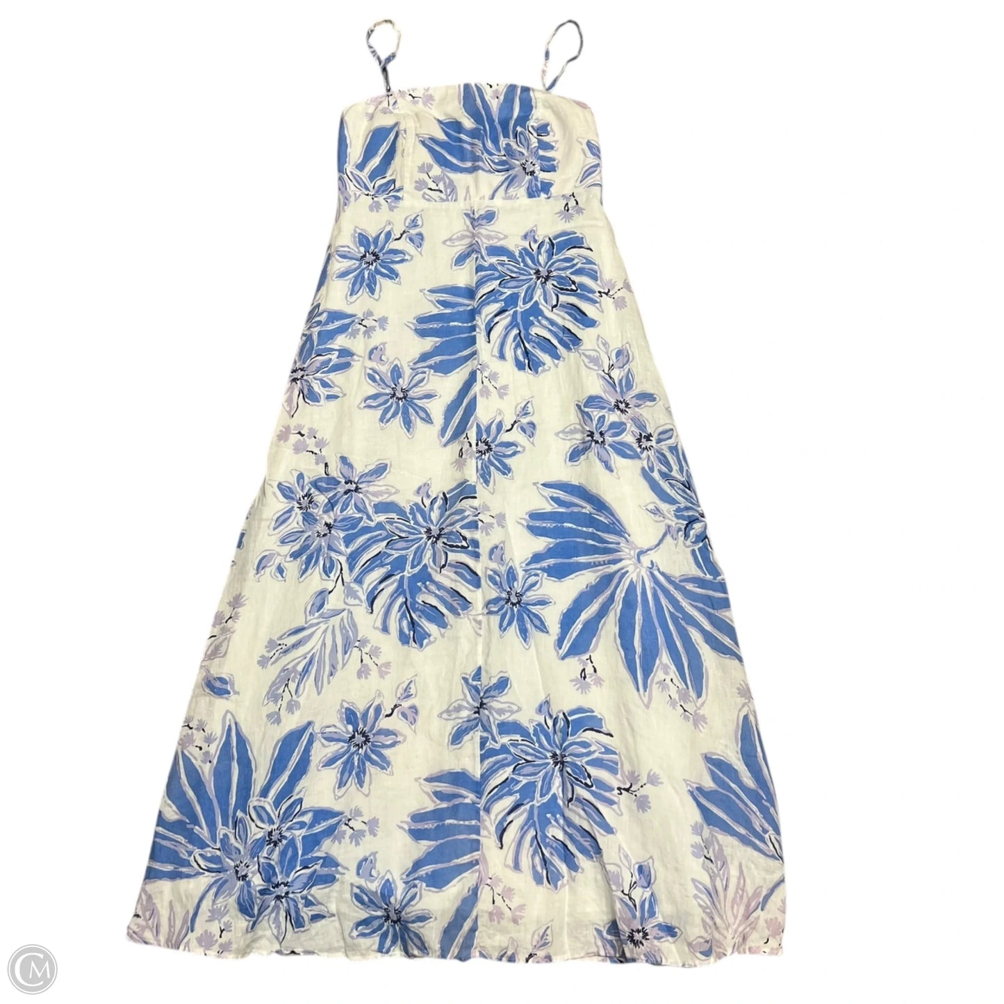 Dress Designer By Lilly Pulitzer In Blue & White, Size: S