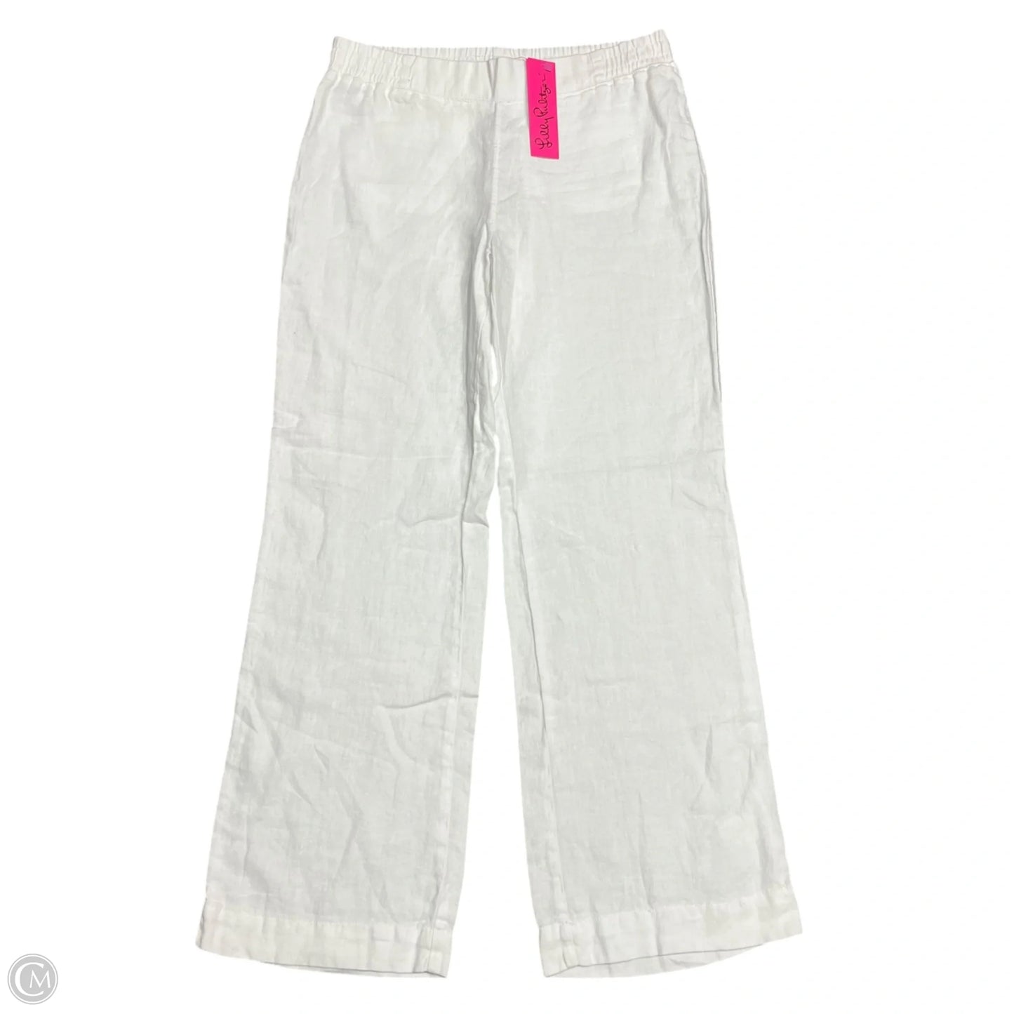 Pants Designer By Lilly Pulitzer In White, Size: 8