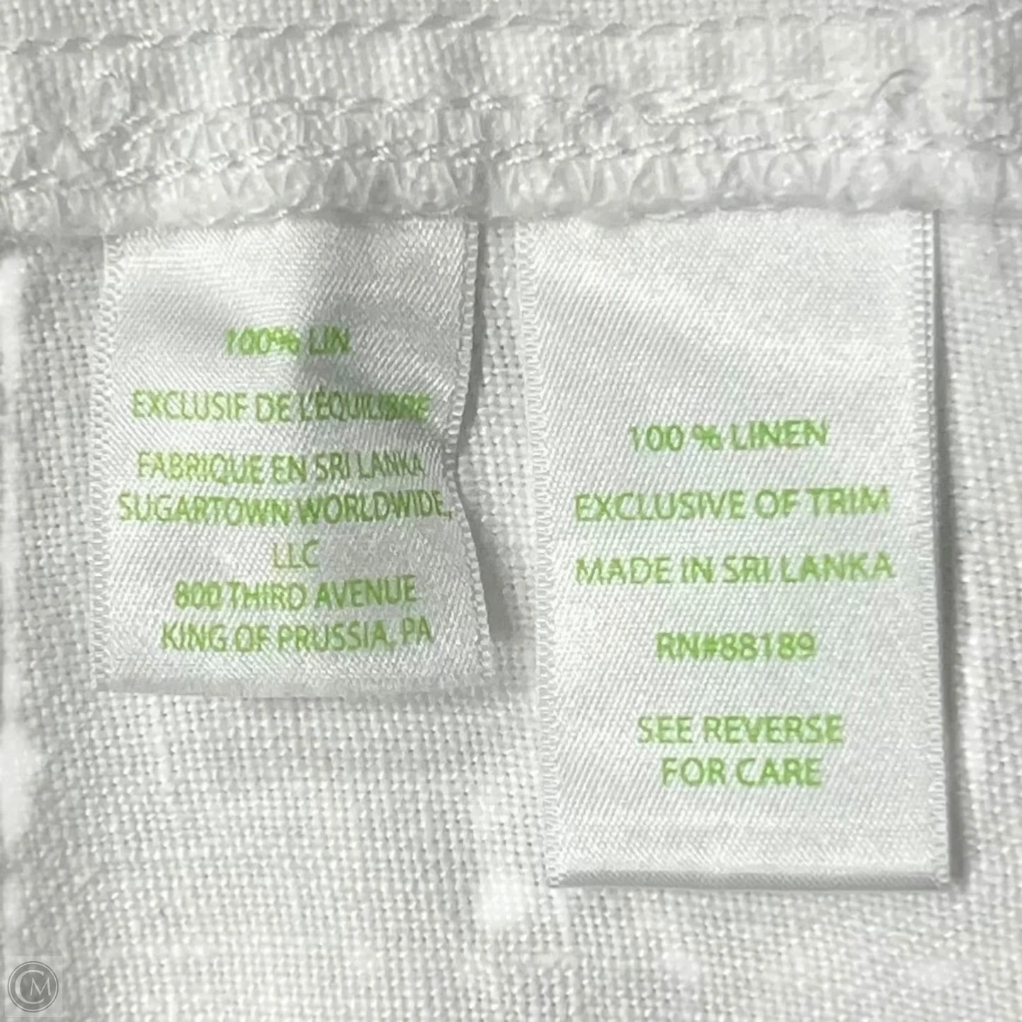 Pants Designer By Lilly Pulitzer In White, Size: 8