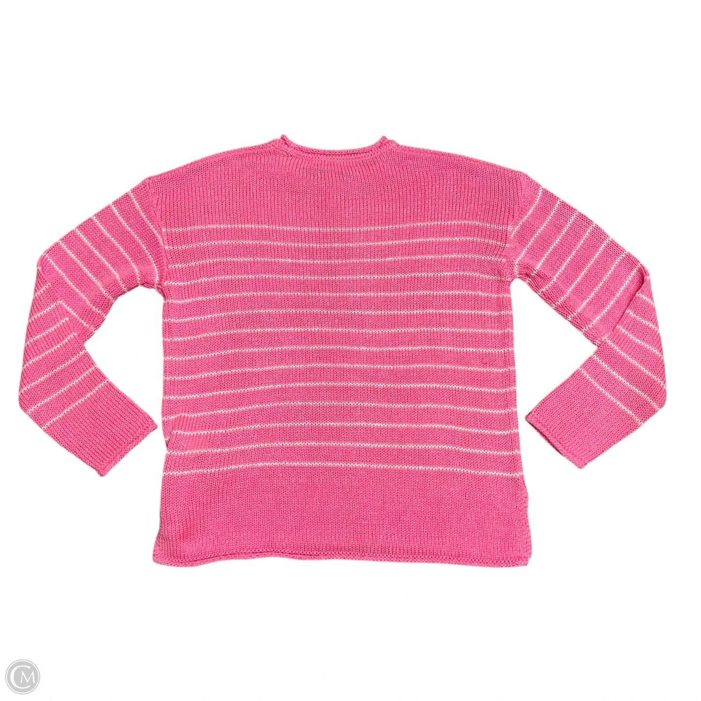 Sweater Designer By Lilly Pulitzer In Pink & White, Size: S