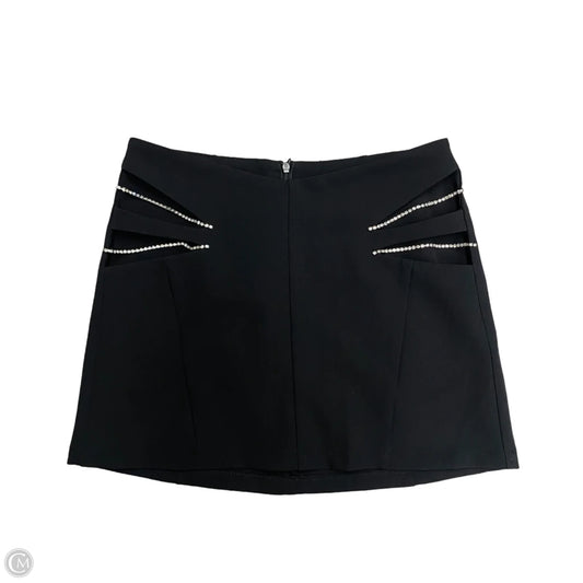 Skirt Mini & Short By Bershka In Black, Size: 4