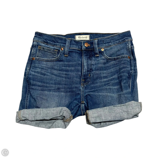 Shorts By Madewell In Blue Denim, Size: 8