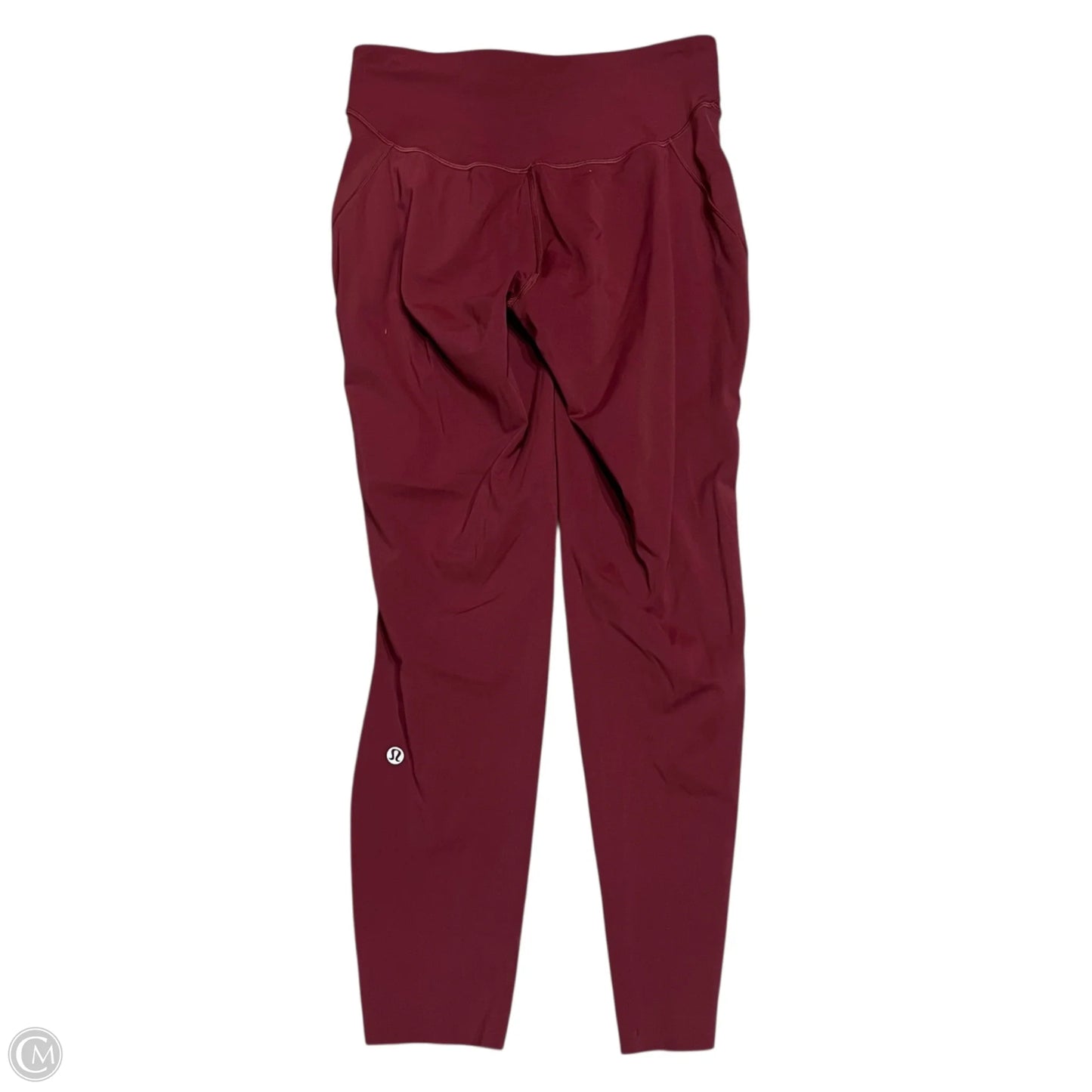 Athletic Leggings By Lululemon In Red, Size: 8