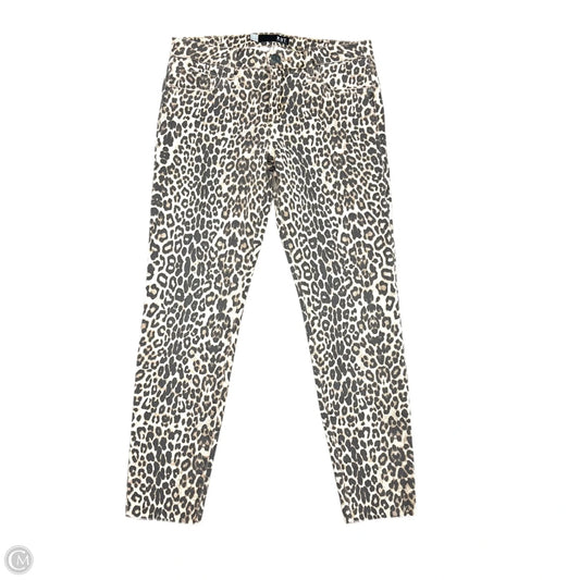 Jeans Skinny By Kut In Leopard Print, Size: 6