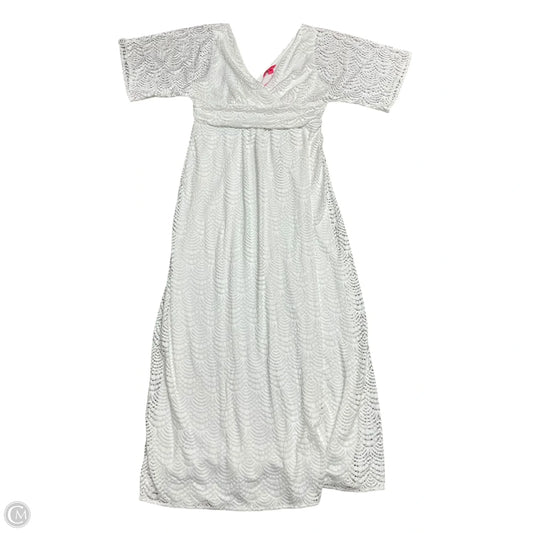 Dress Designer By Lilly Pulitzer In White, Size: Xl
