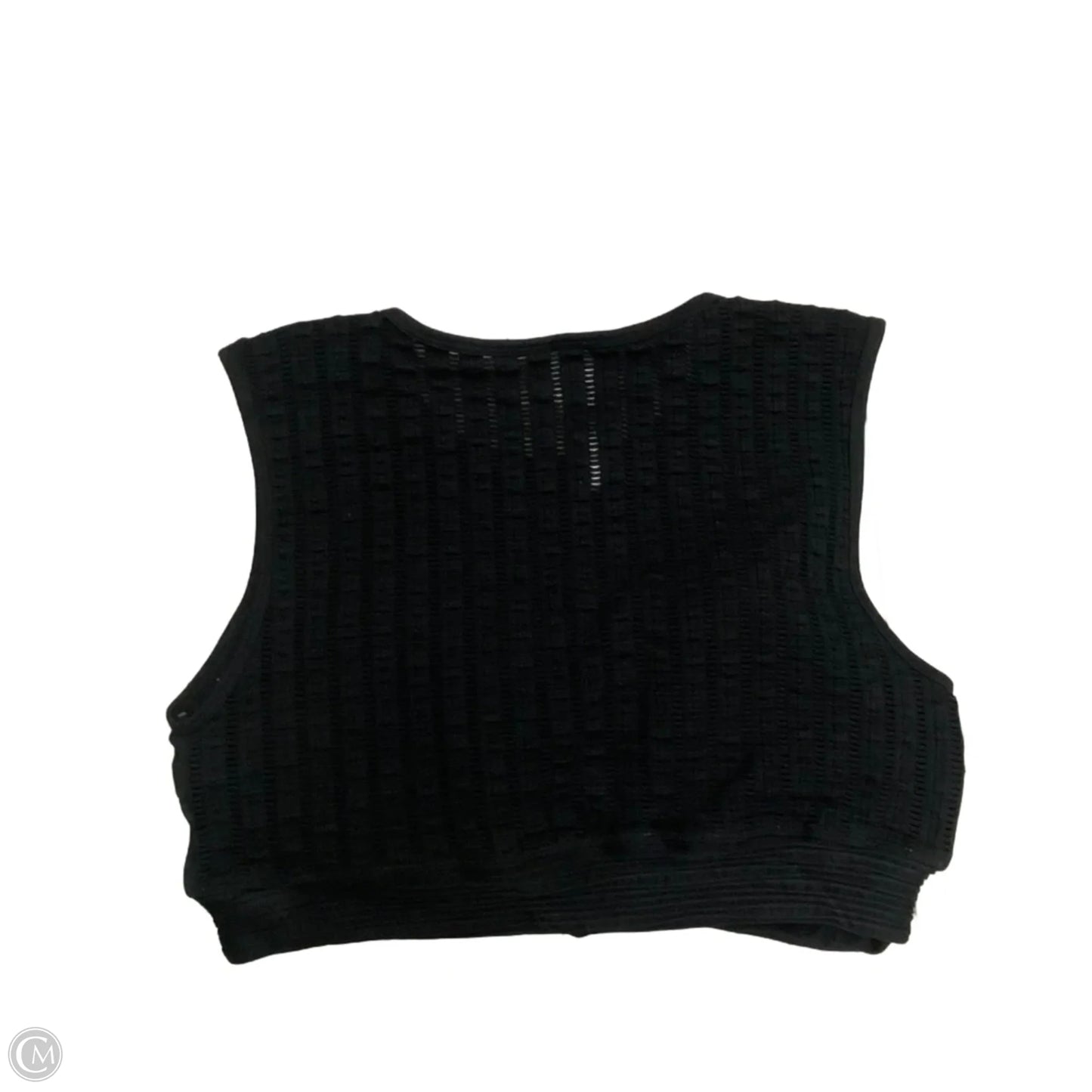 Athletic Tank Top By Fabletics In Black, Size: L