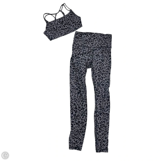 Athletic Pants 2pc By Athleta In Leopard Print, Size: Xs