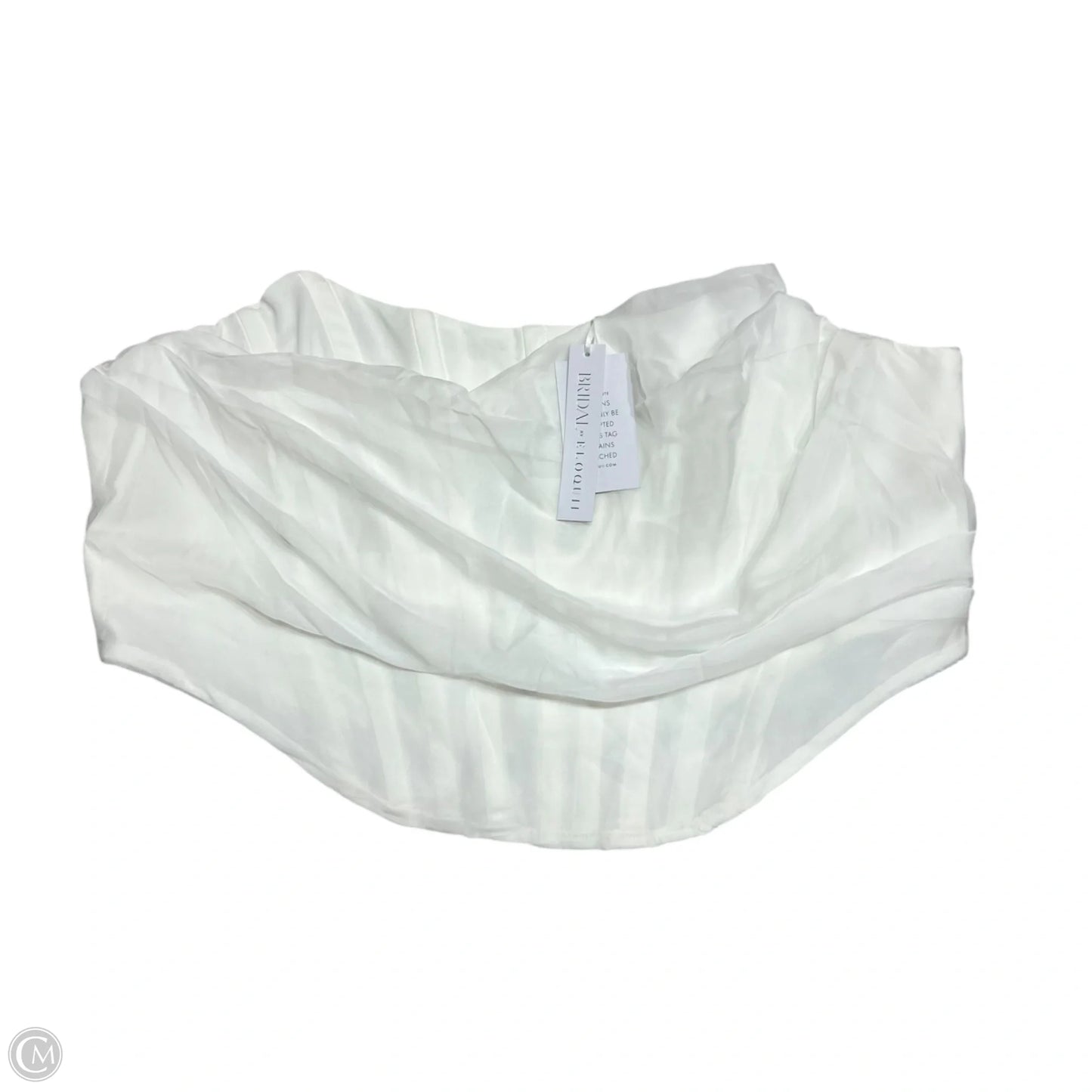 Top Sleeveless By Eloquii In White, Size: Xl