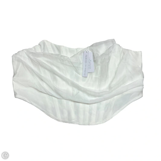 Top Sleeveless By Eloquii In White, Size: Xl