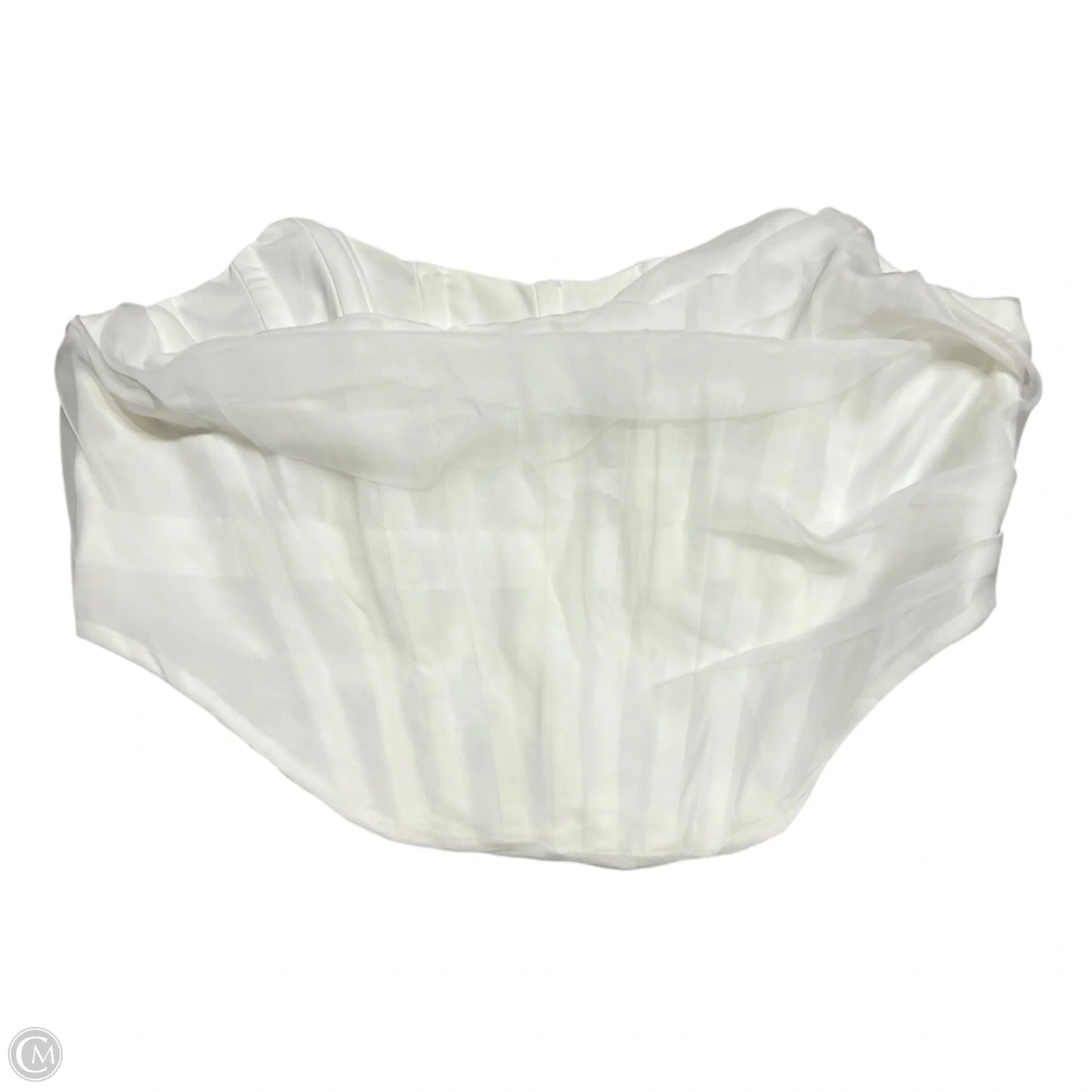 Top Sleeveless By Eloquii In White, Size: L