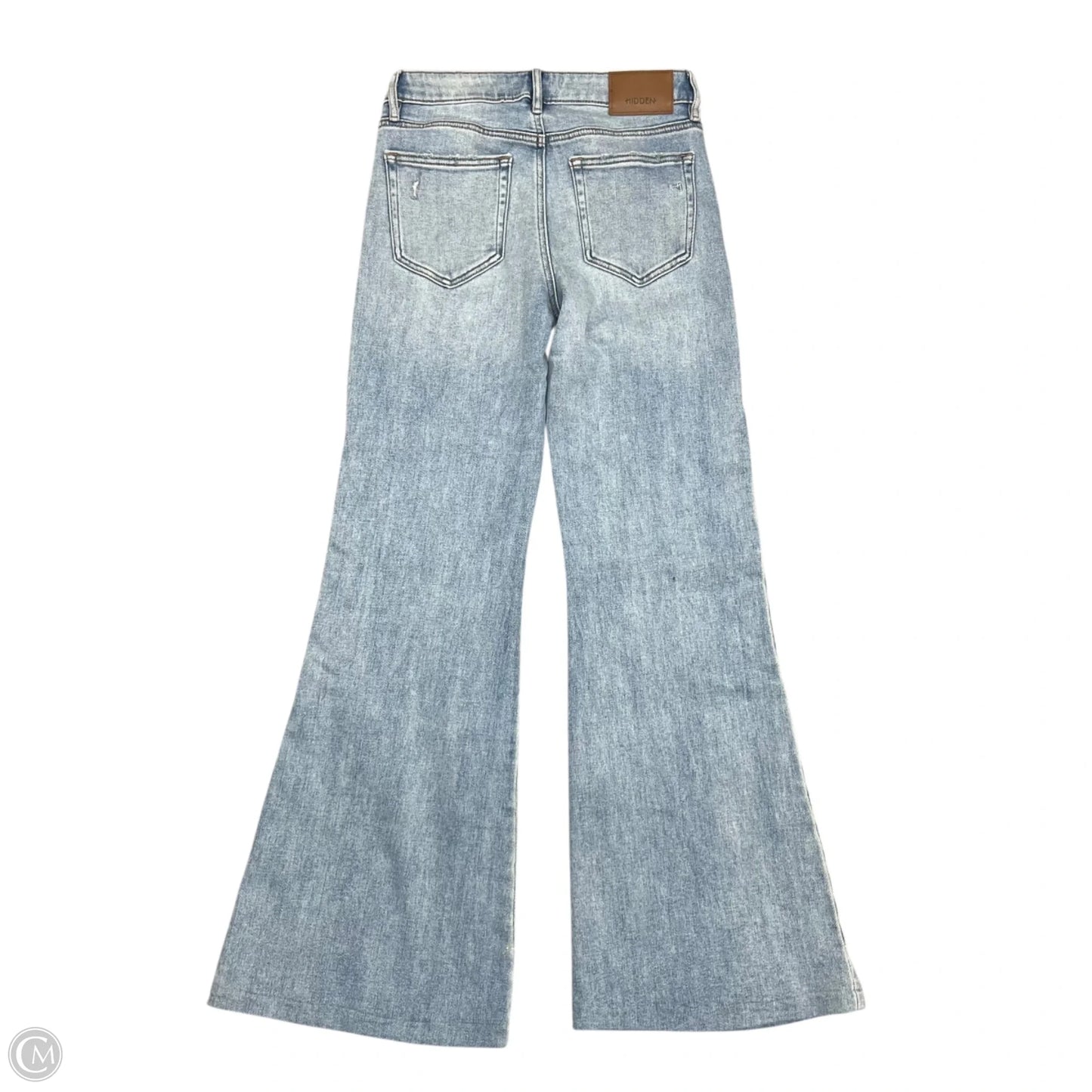 Jeans Flared By Hidden In Blue Denim, Size: 4