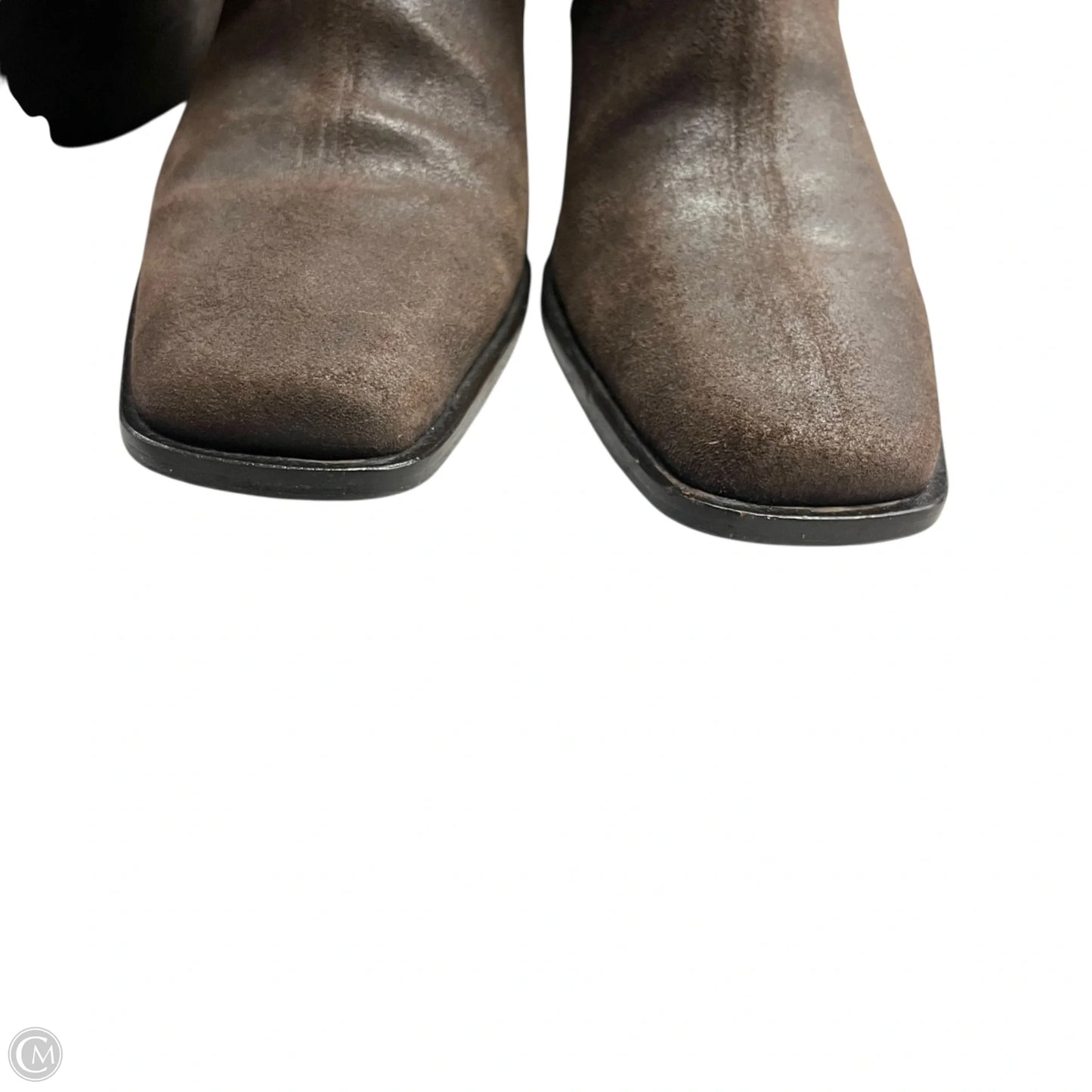 Boots Knee Heels By Donald Pliner In Brown, Size: 9