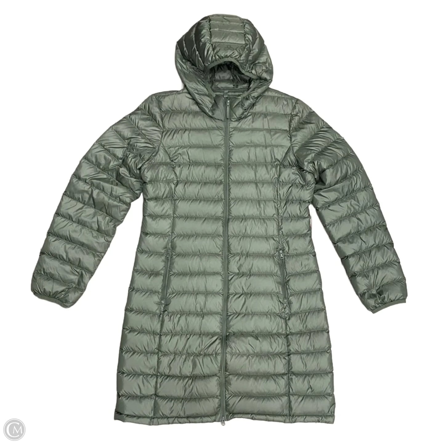 Coat Puffer & Quilted By Tna In Green, Size: L