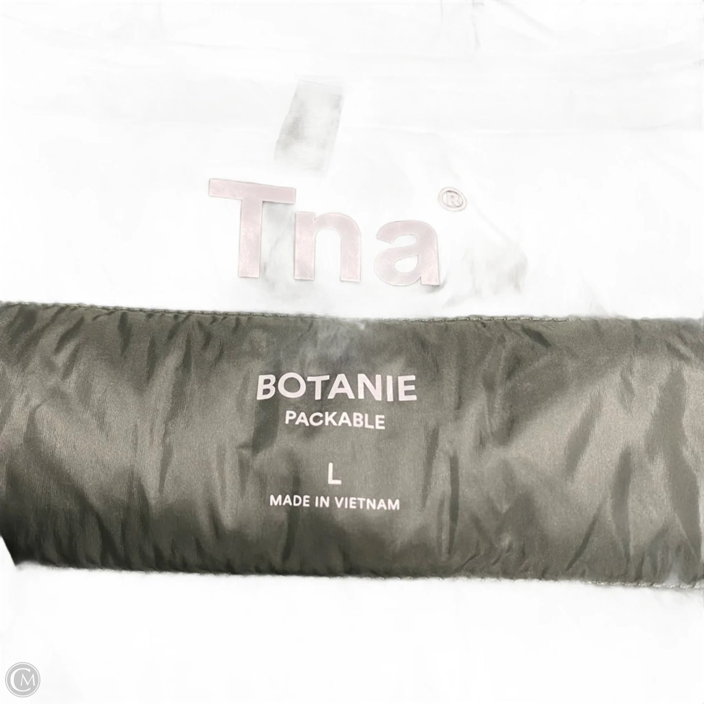 Coat Puffer & Quilted By Tna In Green, Size: L