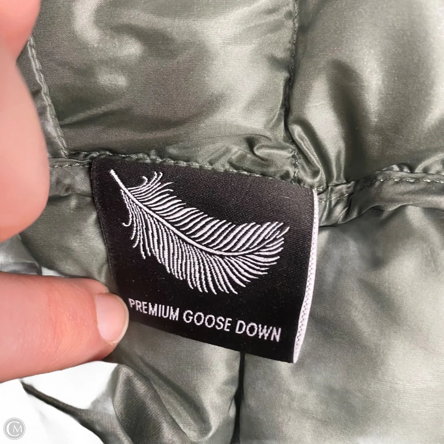 Coat Puffer & Quilted By Tna In Green, Size: L