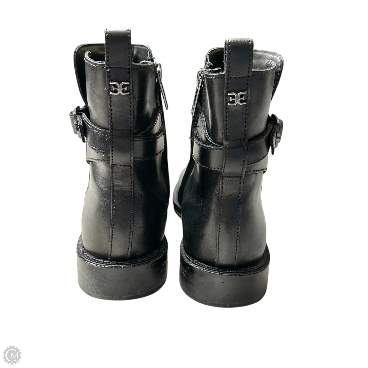 Boots Ankle Heels By Sam Edelman In Black, Size: 9