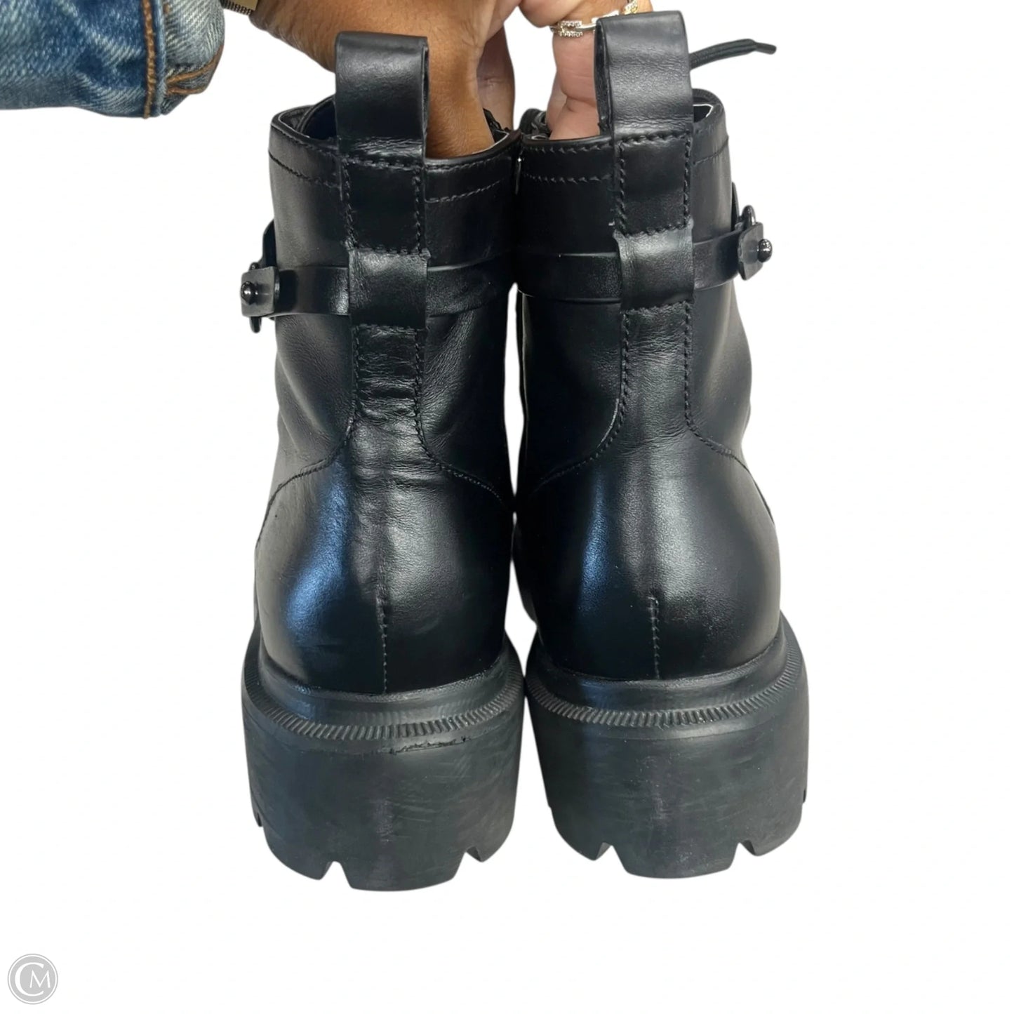 Boots Combat By Blondo In Black, Size: 9